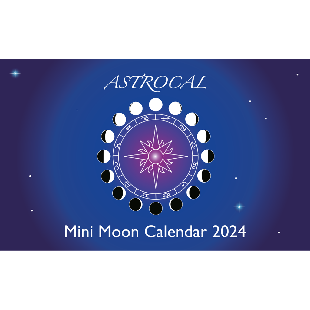 2025 Moon Calendar Card