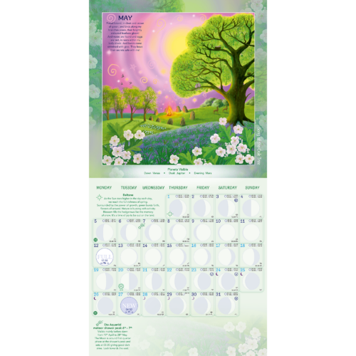 Seasons & Cycles Moon Calendar 2025