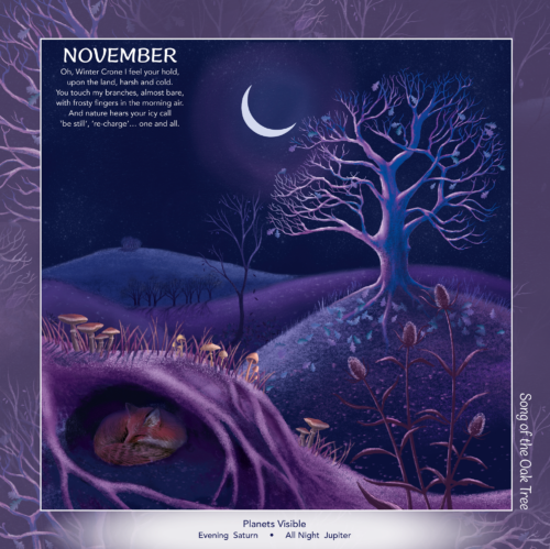 Seasons & Cycles Moon Calendar 2025