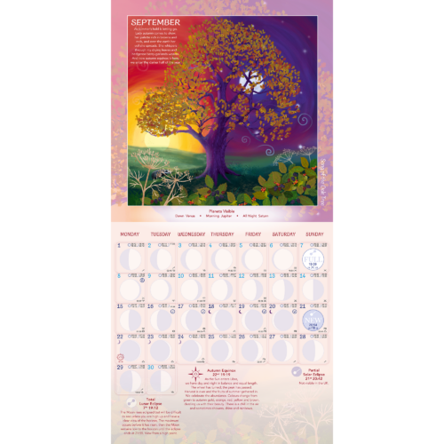 Seasons & Cycles Moon Calendar 2025