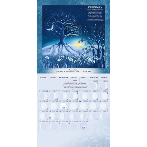 Seasons & Cycles Moon Calendar 2025